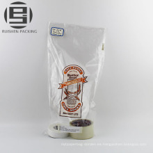 Bolsa de embalaje de pan impreso de plástico de pe de calidad alimentaria